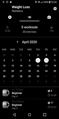 Weight Loss android App screenshot 2